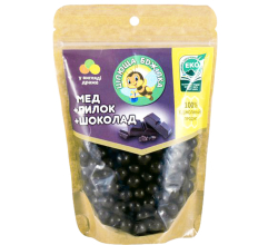Натуральные медовые драже "Целебная пчелка" с шоколадом