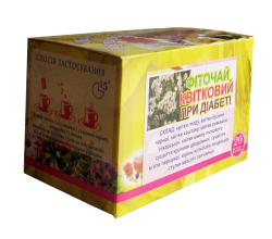 Фиточай "Цветочный при диабете" (в пакетиках)