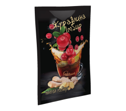 Концентрат витаминного чая Клюква и имбирь 50г