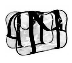 Черная сумка в роддом СуперМама малая (30*20*13 см)