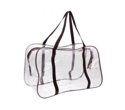 Черная сумка в роддом "СуперМама" (65*35*30)