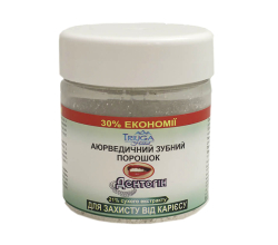 Зубной порошок Дентогин - Защита от кариеса с вербеной и корой дуба