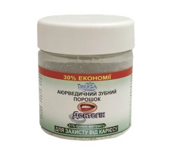 Зубной порошок Дентогин - Защита от кариеса с вербеной и корой дуба