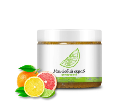 Бишофит Полтавский Магниевый скраб для тела цитрусовый 300 г