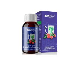 Диетическая магниево-минеральная бишофит Bisheffect с добавлением экстракта ягод брусники 250 мл