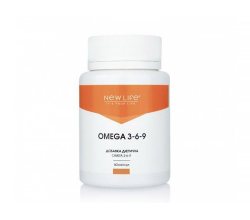Омега 3-6-9 комплекс полиненасыщенных жирных кислот 60 капсул Новая жизнь