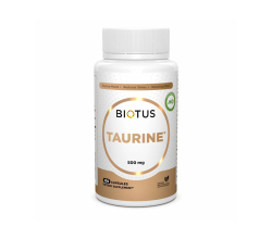 Таурин, Taurine, Biotus, 500 мг, 100 капсул