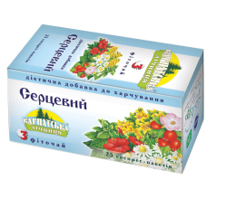 Карпатская лечебная фиточай Сердечный 25 пакетиков