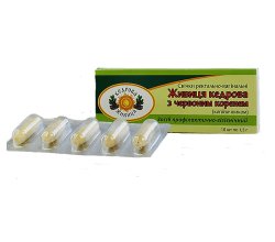  Свечи Кедровая живица с красным корнем 10шт