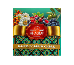 Набор скрабов 4в1 Карпатский мыловар - черника, оливка, лесные ягоды, облепиха-ромашка